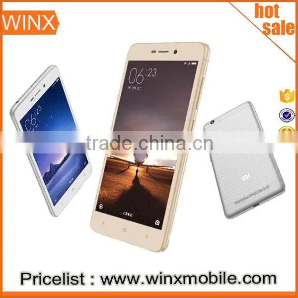 New Arrival Xiao mi Cell Phone Redmi 3 16gb Xiaomi Redmi 3 2gb Ram Smart Phone 5.5 Inch