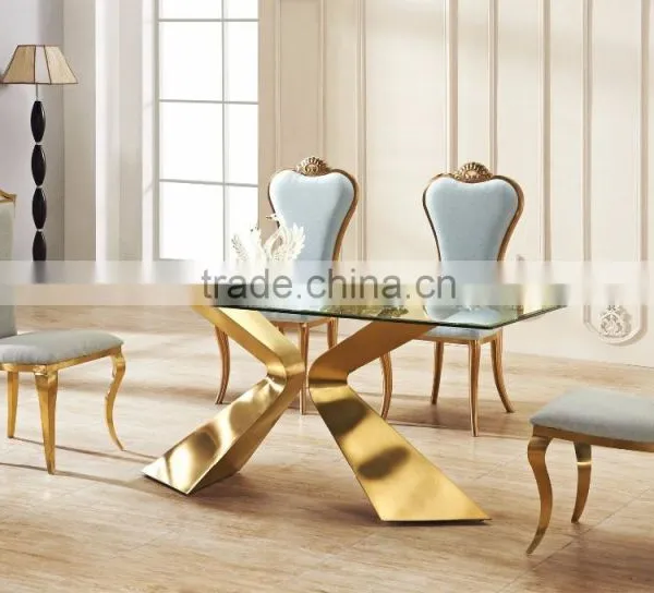 Hotel Furniture Fashion Used Stainless Steel Dining Chair photo-3
