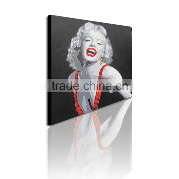 Modern Abstract Canvas Art Oil Painting Decor photo-4