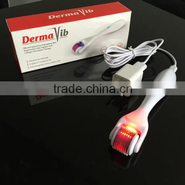 NL-601 Factory Prie 5 in 1 Derma Roller Derma Vib 5 Colors Led Light Derma Vib photo-5