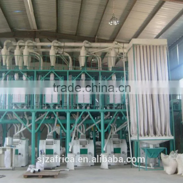 50TPD Compact Maize Flour Milling Plant Corn Grinding Machine photo-2