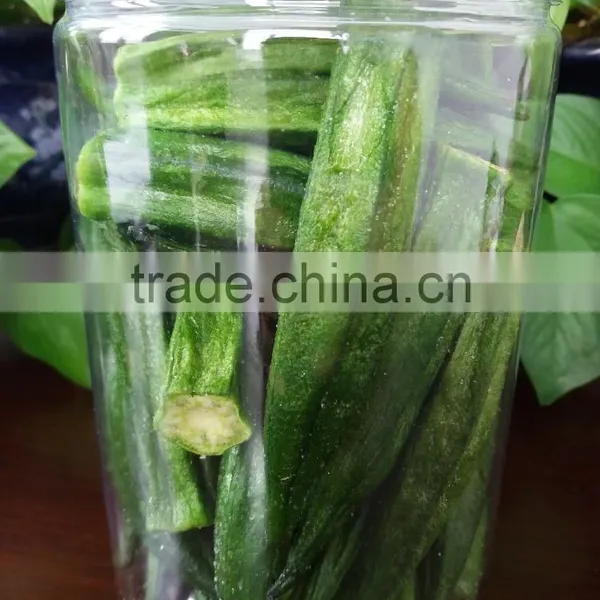 Okra, Chips, VF Vegetables and Fruits Chips