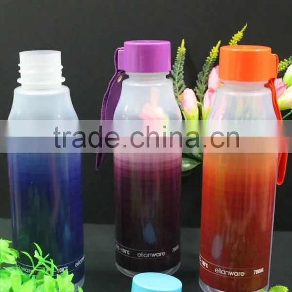 Colorful Plastic Water Tumblers With Lid and Handle/ Travel Plastic 700ml Colorful Tumbler With Handle and Lid. BPA FREE! photo-3