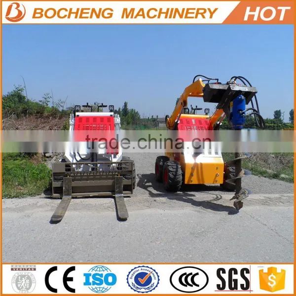 VANGUARD Engine 23HP 1100kg 0.15CBM With Prices Brand Cheap Skid Steer Loader photo-3