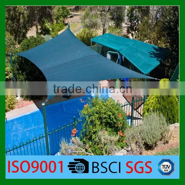 100% New Material HDPE Beige Sun Shade Sail Made in China photo-5