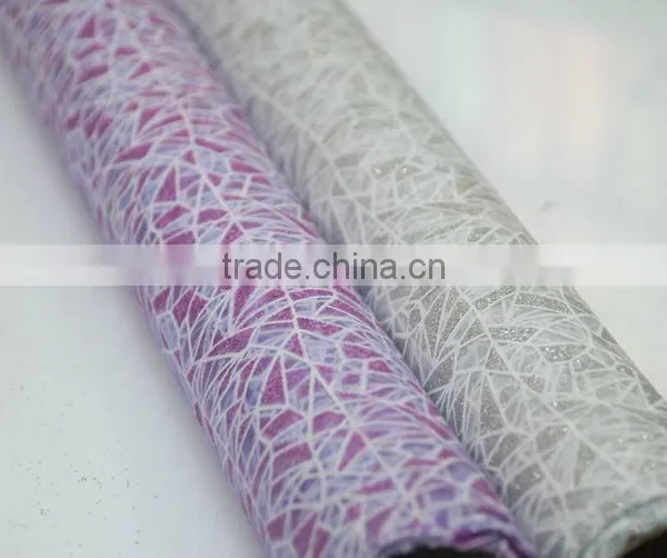 Printed Design Organza Fabric photo-3