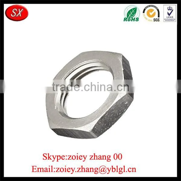 High Quality High Precision Customized Aluninum Flat Npt Nut For Sale photo-4