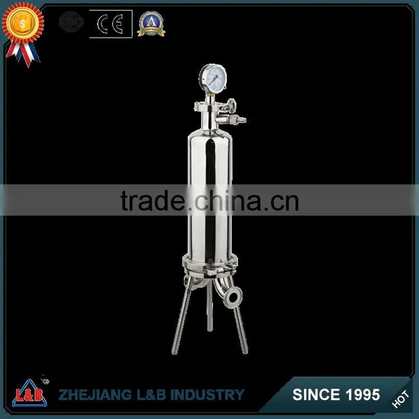 Stainless Steel Small Sanitary Wine Filter Equipment photo-2