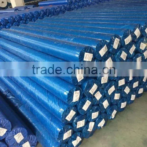Heavy Duty Fabric Tarpaulin Roll , Outdoor Light Plastic Tarpaulin Cover photo-4