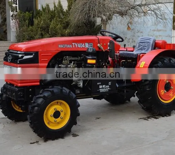 Cheap 4x4 40hp Mini Tractor (Green House Tractor) in Stock photo-2