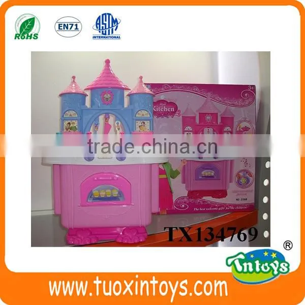 Plastic Kids Play Kitchen Set Chef Cooking Toys photo-5