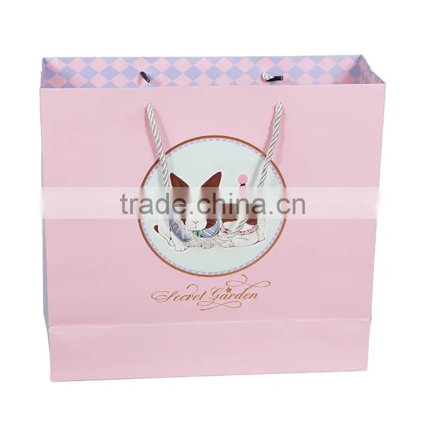 Gift Promotional Packaging Paper Bags With Cotton Handle photo-6