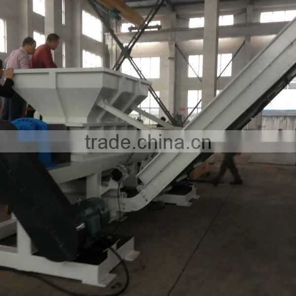 Waste Type Plastic Recycling Singel Shaft Shredder Double Shaft Shredder photo-2