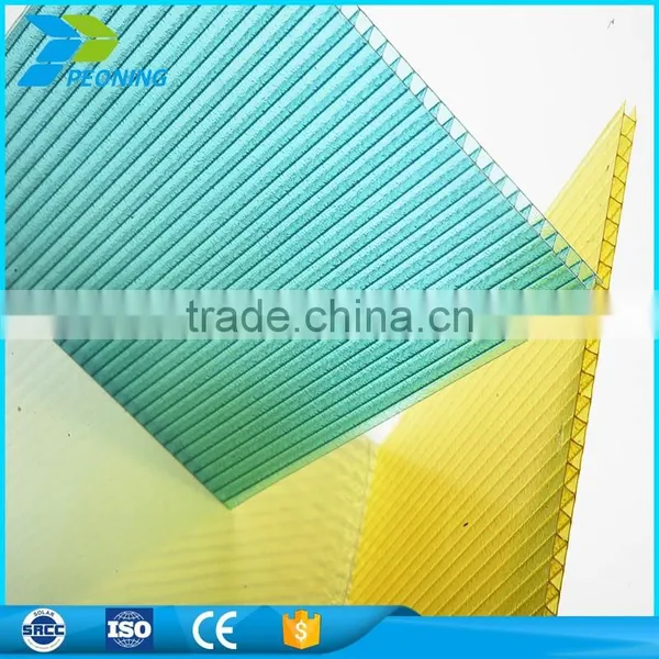 Good Thermal Insulation 10 Years Warranty Polycarbonate Garden Greenhouse Sheet photo-3