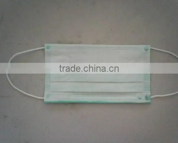 Non-woven Disposable Mask for Obstructing Dust photo-3