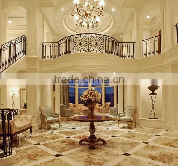 Detail Architeture Design For Villa Foyer and Reception Hall With Furnishing photo-2