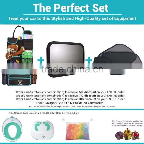 Waterproof Super Back Seat Tray Car Organizer photo-3