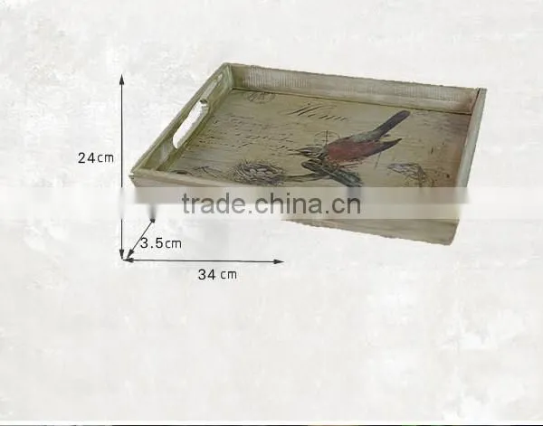 Rural Printing Wooden Serving Trays photo-6