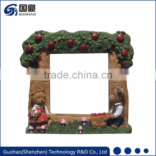 Fashion Wedding Decorations Resin Bear Wall Switch Sticker