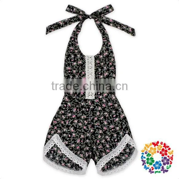 Newborn Baby Girls' Infant Romper Shivering Floral Jumpsuit photo-3