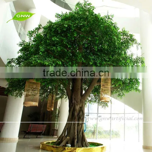 GNW BTR026 Artificial Big Tree Banyan Tree 15ft High for Hotel Garden Decoration Tree photo-3