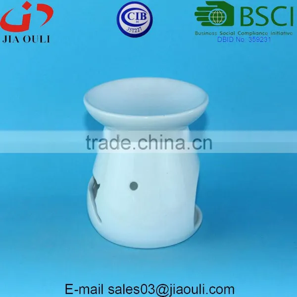 BSCI Audit Factory Gifts & Decor Ceramic Oil Warmer, Ceramic Tea Light Oil Burner photo-6