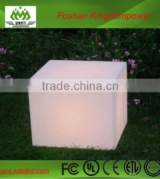 Waterproof Outdoor Led Cube Furniture With Remote Control
