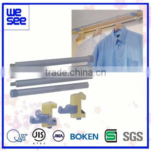 Small metal hooks for clothes hanger