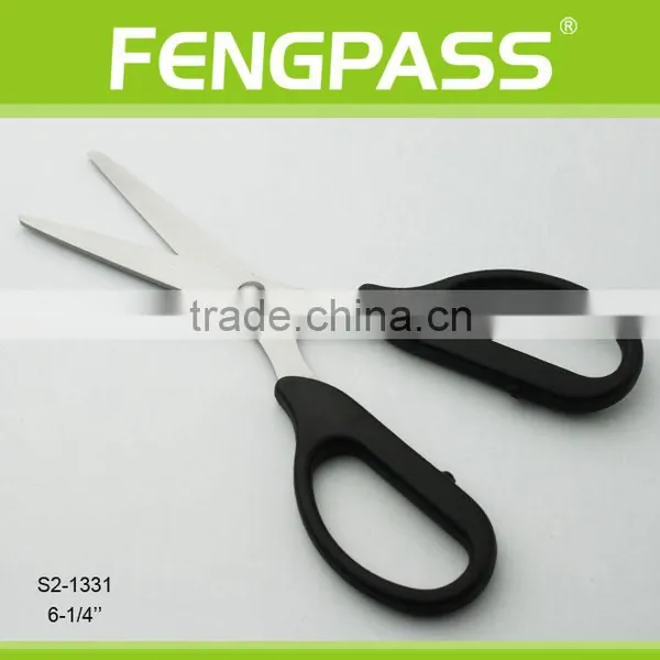 S2-1331 6-1/4" Inch 2CR13 Stainless Steel With PP Handle Hot Different Types Of Paper Cutting Scissors photo-2