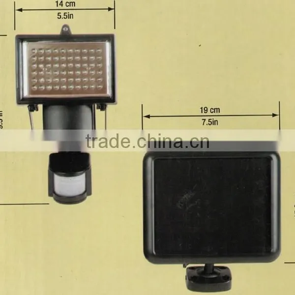 2015 HOT 60 LED Super Bright Solar Garden Spot Light photo-6