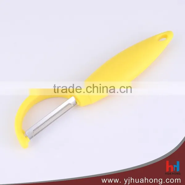 Plastic Handle Potato and Fruit Peeler,stainless Steel Vegetable Peeler (HPL-14) photo-2