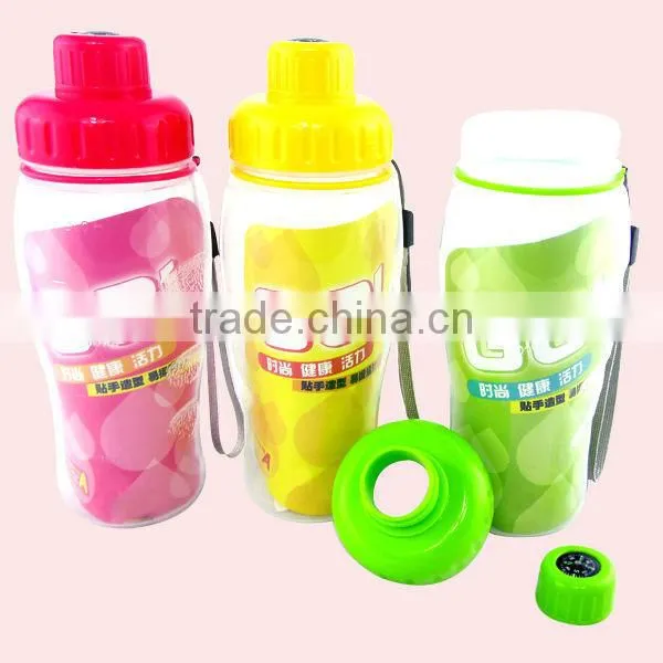 550ML New Design Fashional Plastic Sport Water Bottle With Compass photo-4