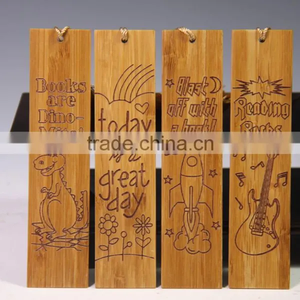 Unique Fany Wooden Bookmark photo-2