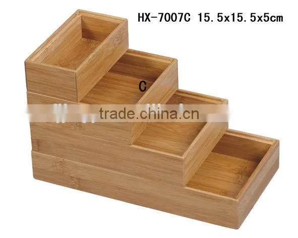 Hot Selling Bamboo Kitchen Storage Box photo-5