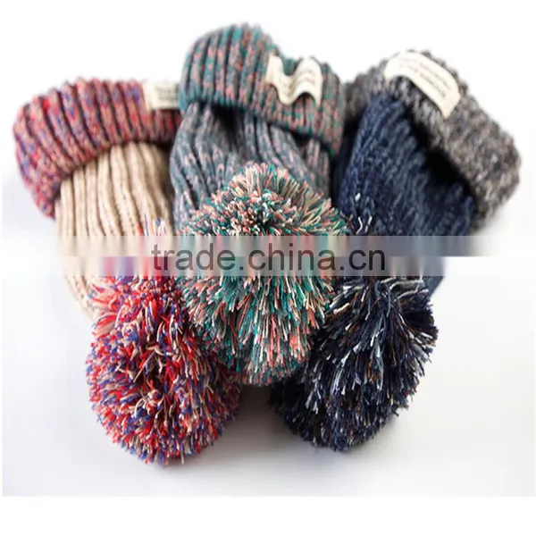 Wool Hat Children Winter Tide South Korea Korean New Cashmere Earmuffs Plus Parent-child Knit Hat Female Winter Young Lovers photo-3