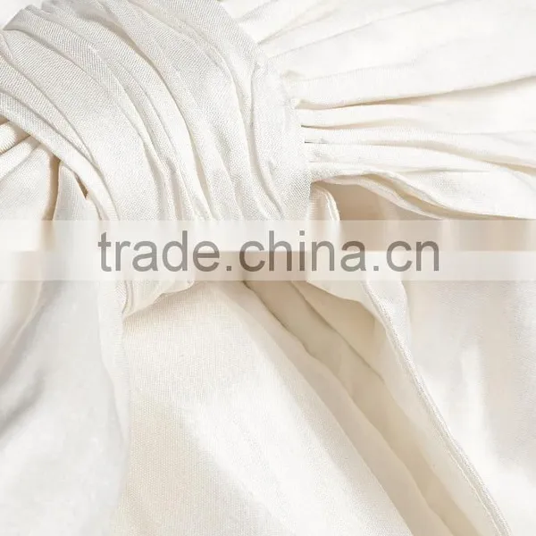 Child Bow Ivory Premium Bridesmaid Wedding Dress HSD8133 photo-4