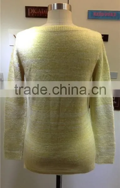 2015 Fashion Lady Knitted Dress With Long Sleeve photo-3