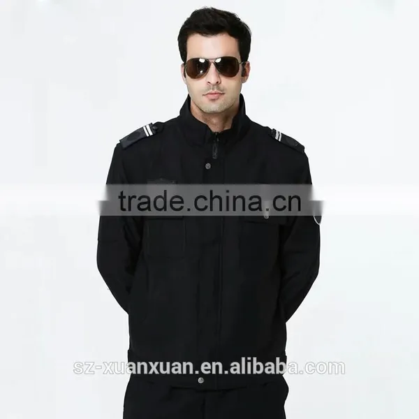 Customized Fashion Security Uniform 2pieces Work Uniform photo-4