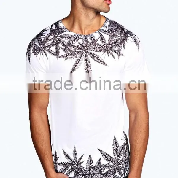 Leaf Sublimation T-shirt Printing