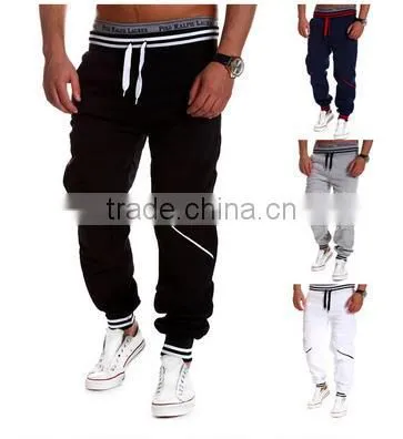 UK/US Style Plus Size Adjustable Waist Band Men's Sweatpants on Selling Supplier's Choice photo-2