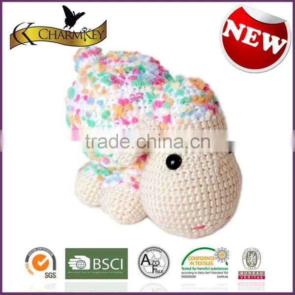 Charmkey Fancy Baby Dot Yarn Acrylic Nylon Blended Yarn Sweater Knitting Yarn photo-3