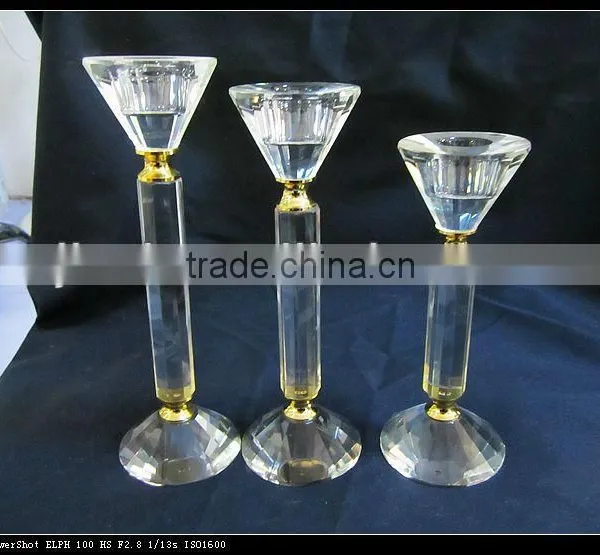 Luxury Crystal Candlesticks,Crystal Candle Holder photo-3
