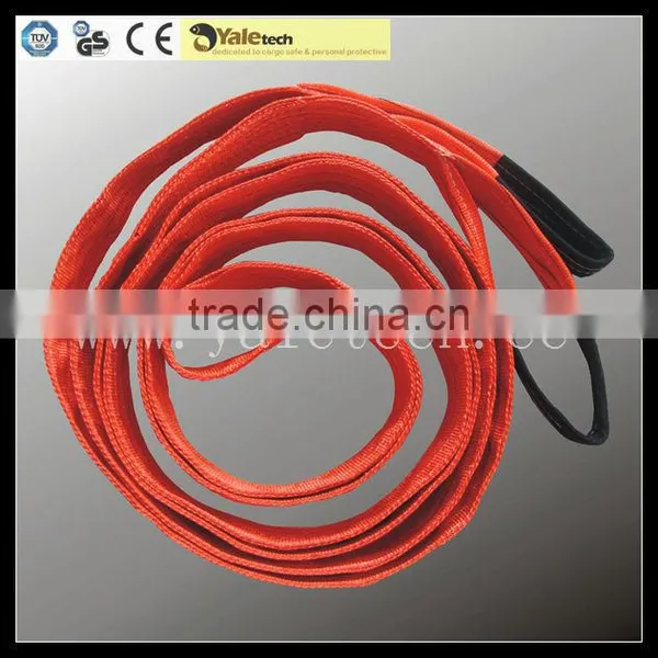 Red Flat Web Lifting Sling in the Power Belt photo-2