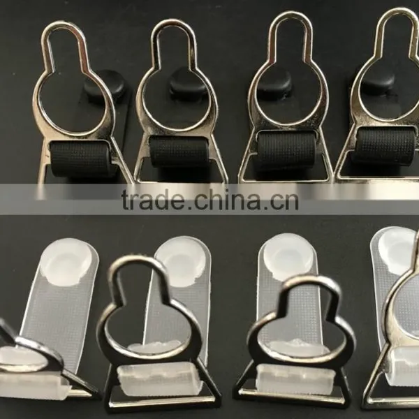 20mm 2017 Dubaa Trading Inc Sexy Lingeries Accessories Silver Garter Metal Suspender Clip NEW Style photo-6
