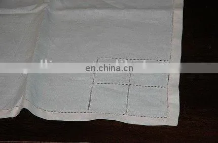 Table Linens With Hemstitch
