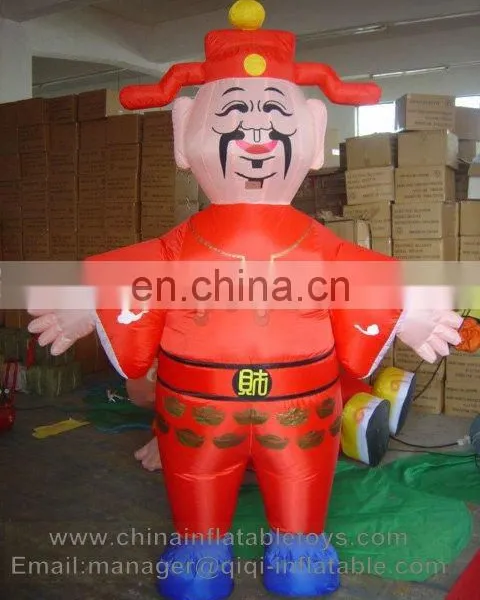 Newest Chinese God Of Fortune Inflatable Cartoon Car-075 photo-2