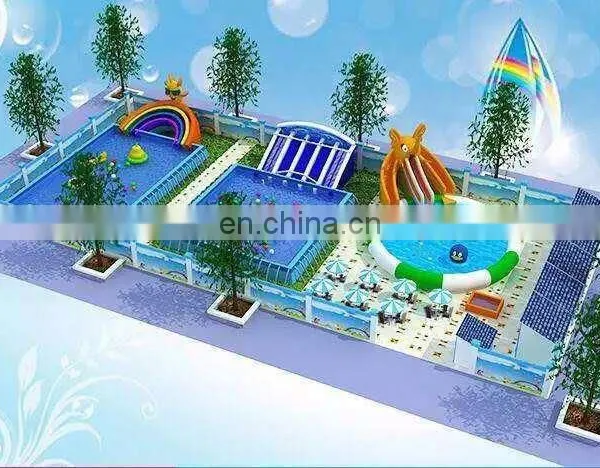 Commercial Cheap Giant Inflatable Floating Water Park photo-3