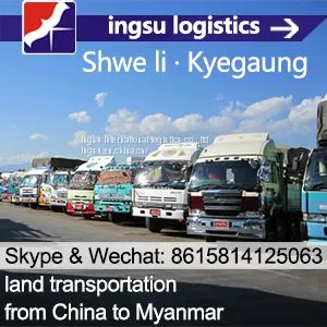 Shwe Li- Myanmar Cross-border Logistics&transportation