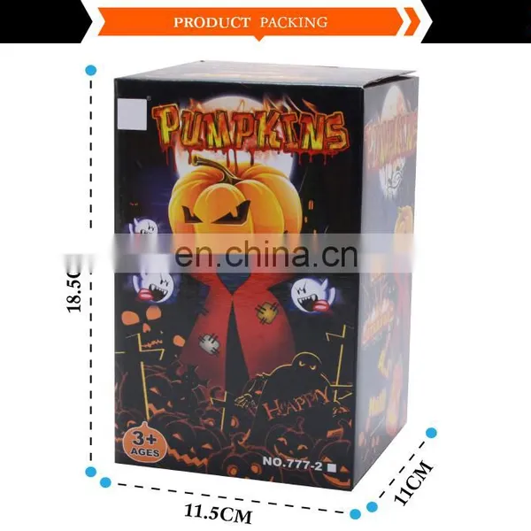 Hot Selling Decorations Led Light Pumpkin Halloween Toy Form China Suppliers photo-5
