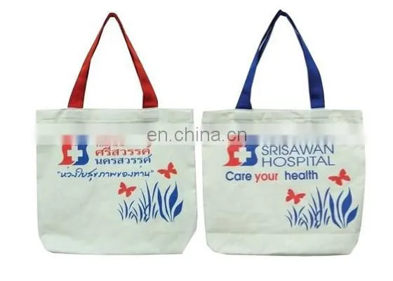 Wholesale Recyclable Cotton Shopping Bag/Fashion Reusable Eco-friendly Cheap Cotton Tote Bag photo-6